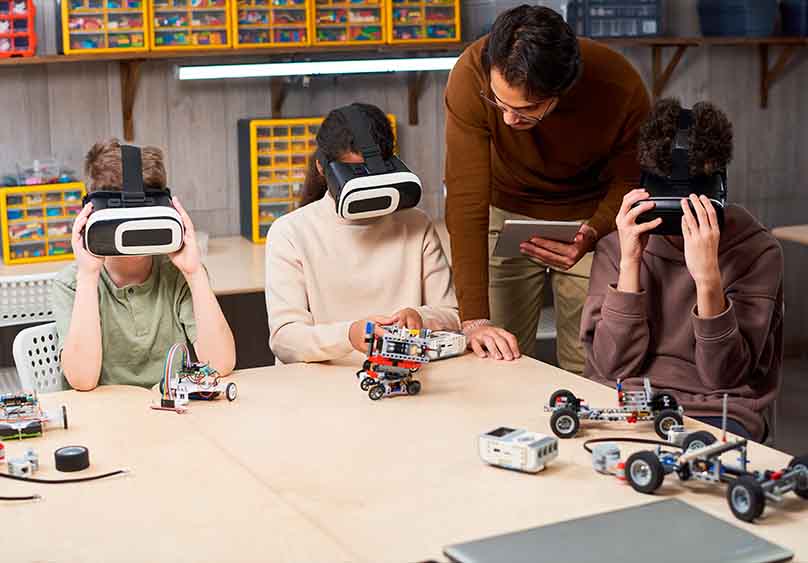 Realidad virtual para estudiantes