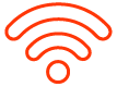 Distancia del wifi del internet inalámbrico