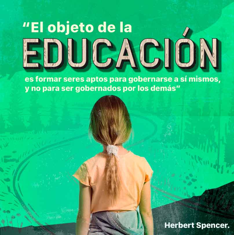 Frase sobre educación Herbert Spencer- Blog Claro