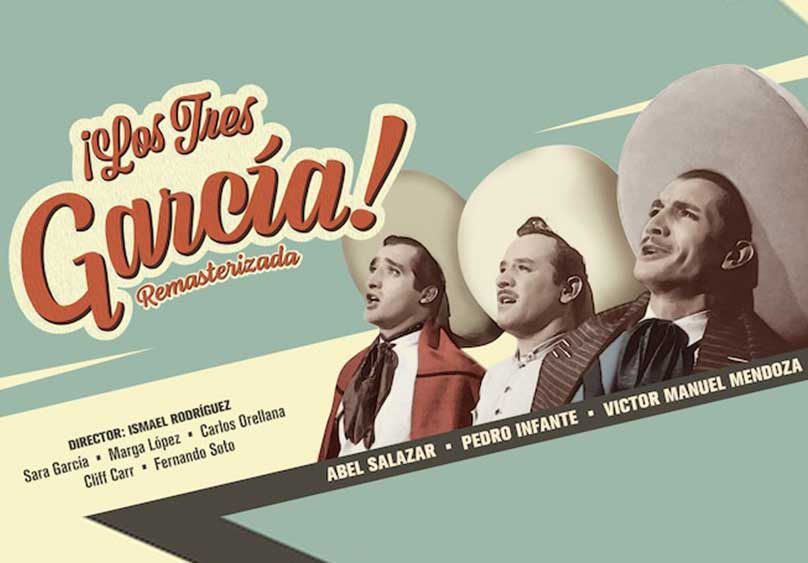 ¡Los tres García!