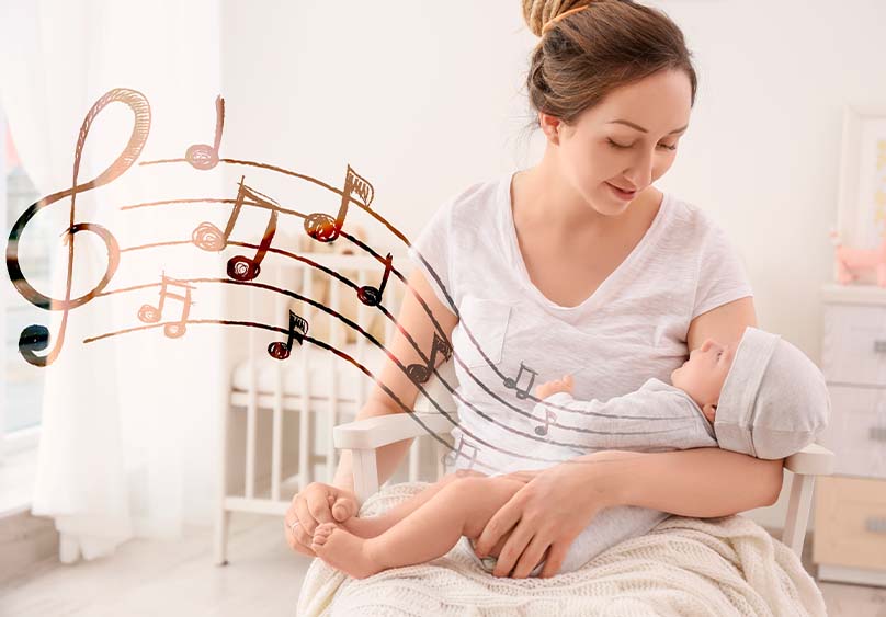 Reproducción de sonidos para bebés